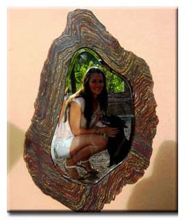 Stone Picture Frames Artwork by Floating Stones